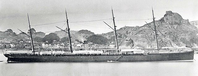 Oceanic at Amoy in 1879