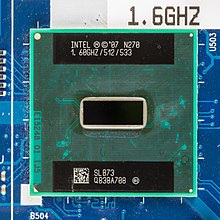 The Intel Atom N270 Samsung NC10 - motherboard - Intel N270 SLB73-92756.jpg