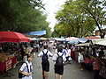 University market, Kasetsart Univarsity in Bangkok