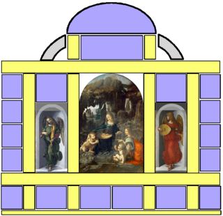 <i>Altarpiece in the Chapel of the Immaculate Conception</i> Altarpiece in the Chapel of the Immaculate Conception