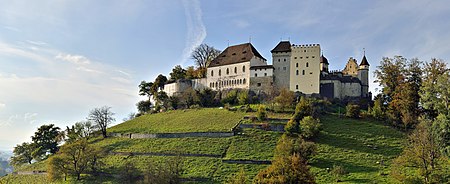 Schloss Lenzburg Gesamtansicht1