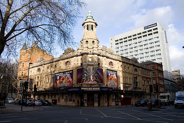 Rock of Ages at the Shaftesbury Theatre, January 2012