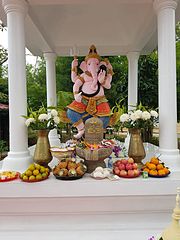 Ganesha and Shiva-linga, Chiang Rai, Thailand