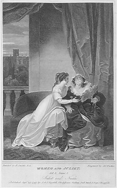 A 1797 interpretation of Juliet and her Nurse