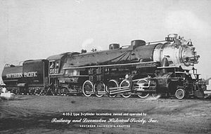 Южный Тихий океан 5021 SP2 locomotive.jpg