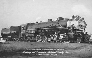 Southern Pacific 5021 Preserved SP SP-2 class 4-10-2 locomotive