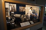 1930s bottling plant exhibit