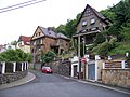 Čeština: Ústí nad Labem-Střekov, okres Ústí nad Labem. Tolstého 1057/71, 1027/69, z ulice Ke Hradu. English: Ústí nad Labem-Střekov, Ústí nad Labem District, Ústí nad Labem Region, Czech Republic. Tolstého street, from Ke Hradu street. Camera location 50° 38′ 36.5″ N, 14° 02′ 59.2″ E    View all coordinates using: OpenStreetMap