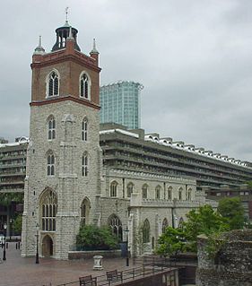 St Giles-without-Cripplegate Church in City of London