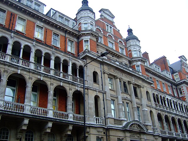 St Mary's Hospital in London, part of Imperial College Healthcare
