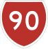 State Highway 90 shield))