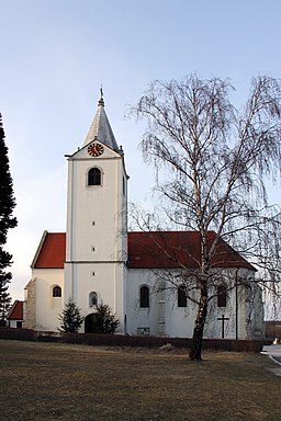 Kyrkan i Steinbrunn.