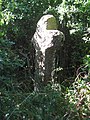 Stone cross in memory of the murder of Caspar Bruchius