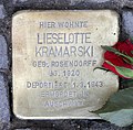 Lieselotte Kramarski, Gervinusstraße 19a, Berlin-Charlottenburg, Deutschland