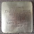 Stolperstein für Johanne Jacobs geb. de Jonge