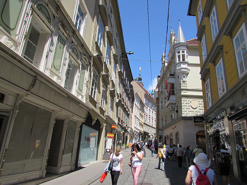 File:Strada Sporgasse din Graz.jpg