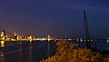 English: Stralsund harbour at Night Deutsch: Stralsunder Hafen bei Nacht
