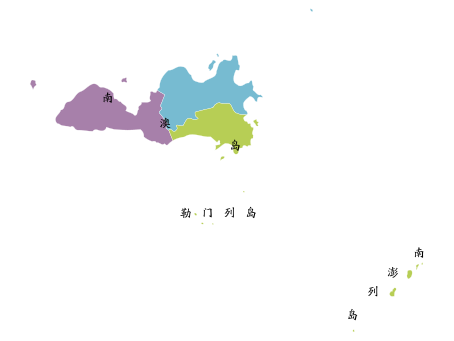 File:Subdivisions of Nanao County.svg