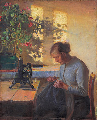 <span class="mw-page-title-main">Sewing</span> Craft of fastening or attaching objects using stitches made with a needle and thread