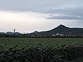 Čeština: Pohled od jihu na Třebenice v podvečer. Okres Litoměřice, Česká republika. English: Třebenice town as seen from the south be evening. Litoměřice District, Czech Republic.