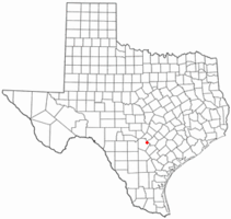 Ubicación de Converse, Texas