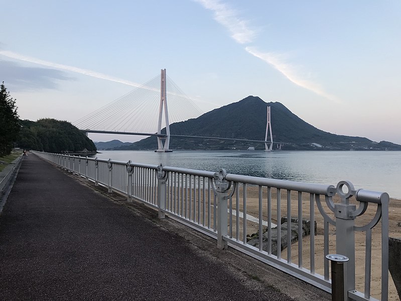 File:Tatara Bridge from Roadside Station "Imabari City Tatara Shimanami Park" 8.jpg