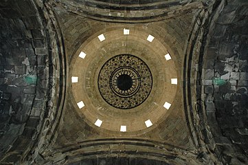 Interior of the dome of Saints Paul and Peter Church
