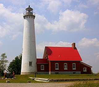 <span class="mw-page-title-main">Tawas Point Light</span> Lighthouse in Michigan, United States