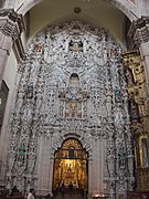 Retablo de los Siete arcángeles (Miguel, Gabriel, Rafael, Jehudiel, Azrael, Uriel y Baraquiel) en el Templo del Carmen