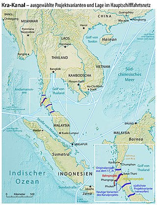 <span class="mw-page-title-main">Thai Canal</span> Proposed canal