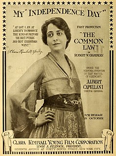 <i>The Common Law</i> (1916 film) 1916 film by Albert Capellani