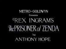 Dosar: Prizonierul din Zenda (1922) .webm