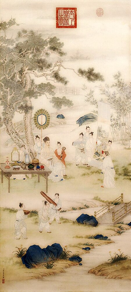 ไฟล์:The_Qianlong_Emperor_Viewing_Paintings.jpg