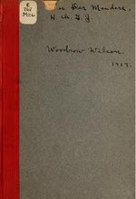Thumbnail for File:Thomas Woodrow Wilson, door H. Ch. G. J. van der Mandere (IA thomaswoodrowwil00mand).pdf