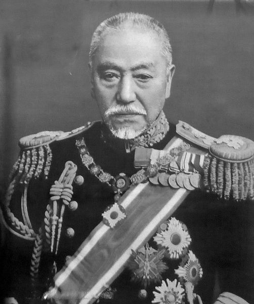 Admiral Tōgō Heihachirō, commander-in-chief of the Combined Fleet during the Russo-Japanese War.