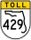 Toll Florida 429.svg