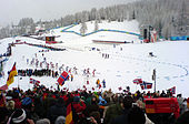 Biathlon 15 km in Cesana San Sicario