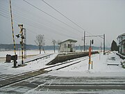 駅全景（2005年12月、冬）