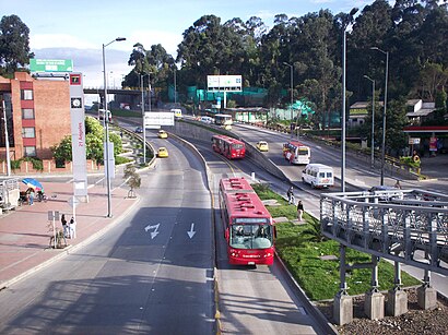 Cómo llegar a Avenida Suba # Avenida Rodrigo Lara Bonilla - Calle 127 en transporte público - Sobre el lugar