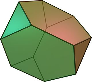 Truncated tetrahedron Archimedean solid with 8 faces