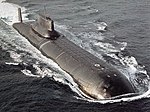Атомный подводный ракетоносец "Акула", попавшей по своим техническим выдающимся характеристикам и в книгу рекордов Гиннесса.