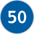 Minimum speed limit (1991–2021)