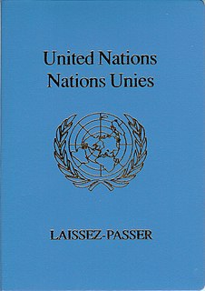 United Nations laissez-passer