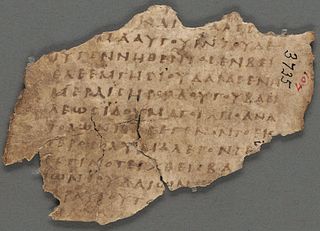 <span class="mw-page-title-main">Uncial 071</span> New Testament manuscript