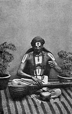 V.M. Doroshevich-East and War-Hindu Musician-Vaishnavite enhaced.jpg