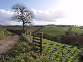 De valley bij West Peeke