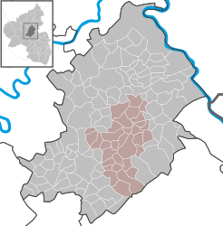 Verbandsgemeinde Simmern/Hunsrück – Mappa