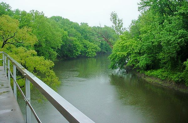 The Verdigris River at Coffeyville, 2006