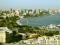 Vue sur Bakou