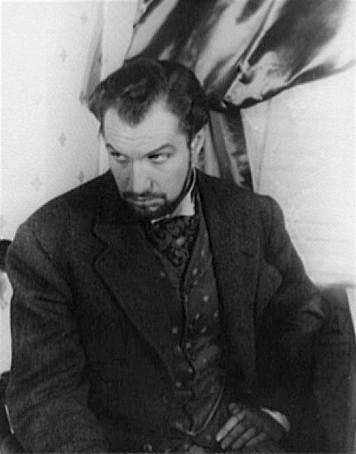 Vincent Price in the Broadway production of Angel Street